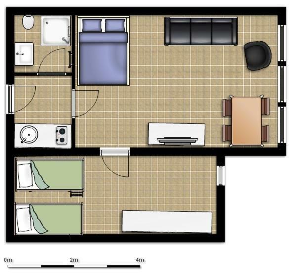 2Zi-Ferienwohnung Am Suedstrand Mit Eigenem Parkplatz Perfekt Fuer Familie Burgtiefe auf Fehmarn 외부 사진